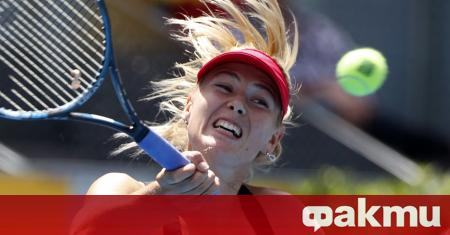 Бившата първа ракета в тениса рускинята Мария Шарапова се снима