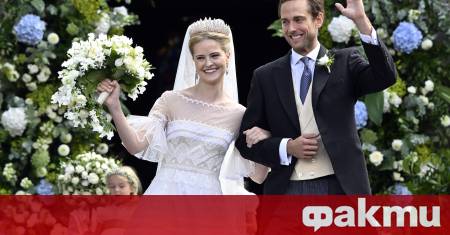 Принцеса Мари Каролин от Лихтенщайн се омъжи за венецуелския инвестиционен