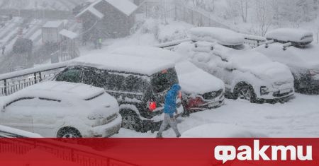 Обилен снеговалеж се наблюдава в източната част на Русия съобщи
