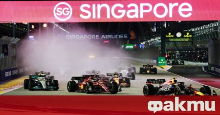 Гран При на Сингапур все пак започна в много трудните
