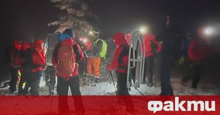 Два спасителни екипа започнаха работа по сигнал за изчезнал 22