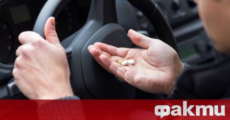 Заловиха 71 годишен шофьор с положителна проба за два вида