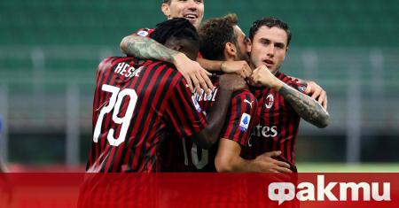 Милан победи Болоня с 5:1 в мач от 34-я кръг