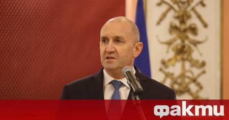 Президентът Румен Радев който подаде оставка в понеделник благодари на