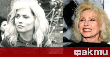 Дебора Хари легендарната фронтдама на уникалната банда Blondie съчетала рока