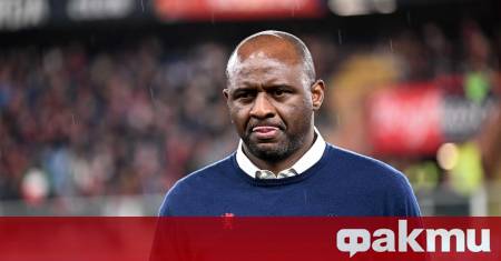 Патрик Виейра бе освободен от поста старши треньор на италианския