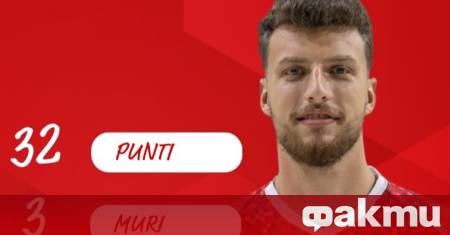 Българските волейболни национали Денис Карягин и Руси Желев изиграха ключова