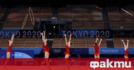 Ансамбълът на България по художествена гимнастика се представи повече от