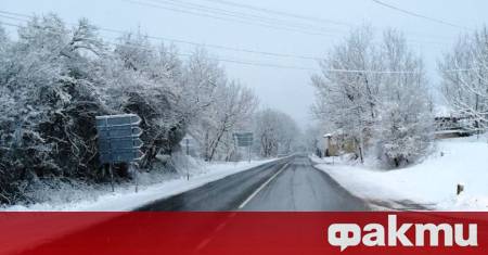 Сняг валя тази сутрин в района на Рожен и Пампорово