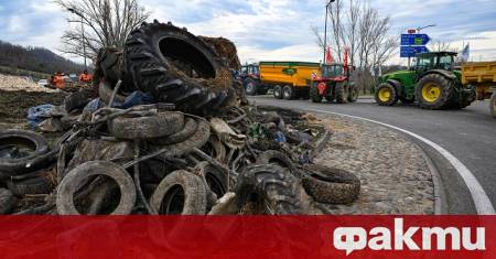 Френски фермери блокираха обекти в Париж в знак на протест