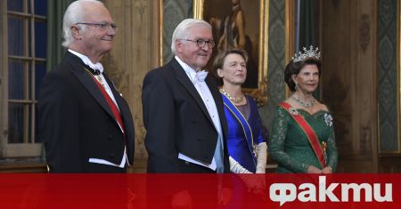 Германският държавен глава пристигна на посещение в Швеция, съобщи Дойче