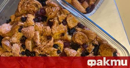 Необходими продукти бутер тесто 400 г крема сирене 200 г