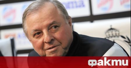 Наставникът на Славия Александър Тарханов коментира поражението на тима от
