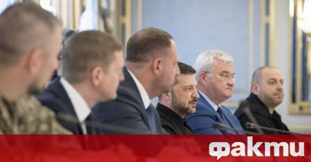 Украинският президент Володимир Зеленски утвърди състава на украинската делегация която