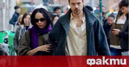 Холивудската актриса Зоуи Кравиц предизвика слухове за годеж с приятеля