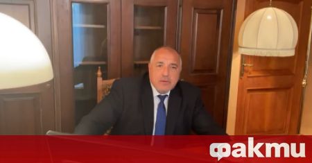 Министър председателят Бойко Борисов направи ранно сутрешно включване в социалната мрежа