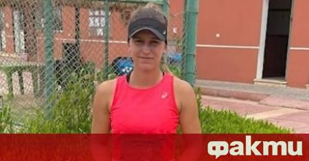 Гергана Топалова се класира за четвъртфиналите на сингъл на тенис