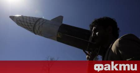 Израелската армия е прехванала ракета изстреляна от Йемен съобщава агенция