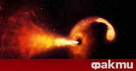 Международен екип от астрономи е наблюдавал как звезда оцелява при