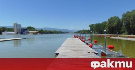 Гребният канал на Пловдив замръзна Заради ниските температури през последните