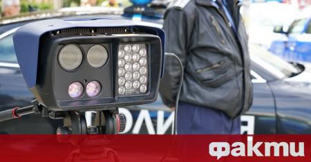Камерите на пловдивската полиция са заснели шофьор със скорост от