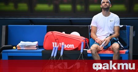 Първата ракета на българския тенис Григор Димитров загуби позиции в