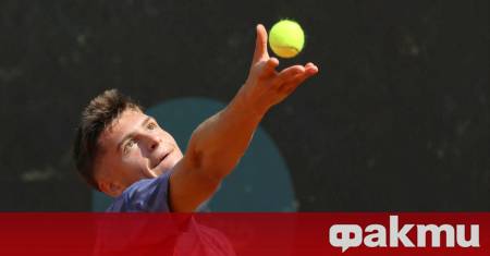 Българският национален отбор по тенис проведе официална пресконференция преди сблъсъка