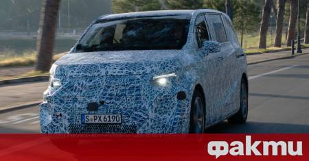 Mercedes Benz представи интригуващ поглед към своя предстоящ изцяло електрически ван