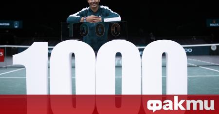 Рафаел Надал вече е печелил 1000 мача на ATP ниво