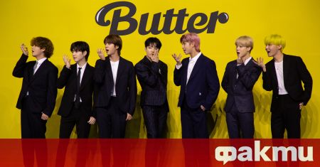 Южнокорейската K pop група BTS се завърна на първа позиция в
