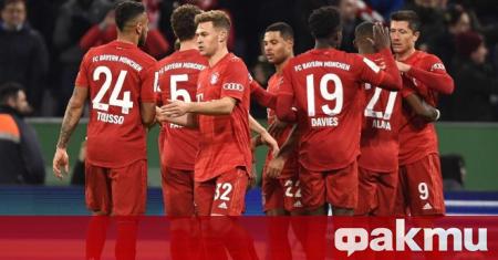 Байерн Мюнхен разгроми Айнтрахт Франкфурт в мач от 27-ия кръг