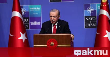 Президентът на Турция Реджеп Тайип Ердоган заяви че американският президент