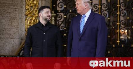 Започнаха разговорите между президентите на Украйна и САЩ Володимир Зеленски