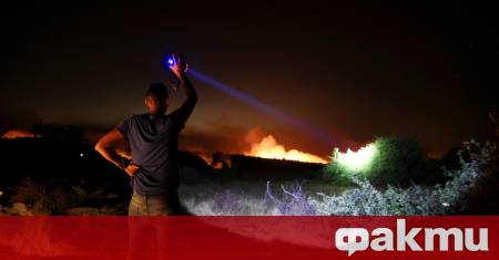 Локализиран е големият пожар край селата Опицвет Безден и Богьовци