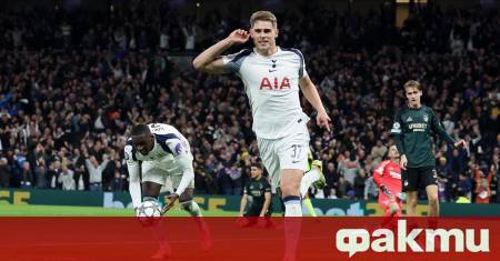 В двубоя между Тотнъм и Копенхаген от груповата фаза на