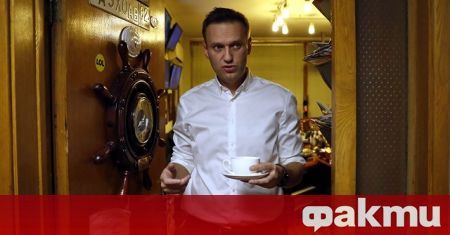Руският опозиционер Алексей Навални който излежава присъда в поправителна колония