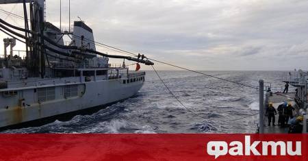 Военнослужещи от Военноморските сили и фрегатата Дръзки се включиха днес