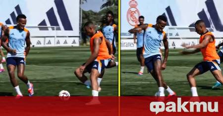 Нападателят на Реал Мадрид Килиан Мбапе си счупи пръст на