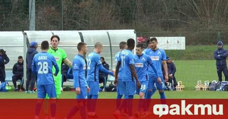 Левски победи Олимпия Любляна с 1:0 в контролна среща, играна