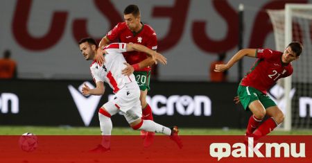 България и Грузия завършиха реми 0 0 на стадион Бори