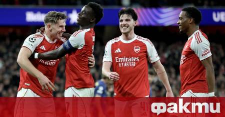 На своя стадион Емирейтс Арсенал буквално помете Атлетико Мадрид