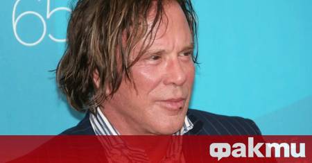 Холивудската звезда Мики Рурк е прибегнал до благотворителна кампания за