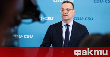 Ръководителят на парламентарната група на ХДС ХСС в Бундестага Йенс Шпан