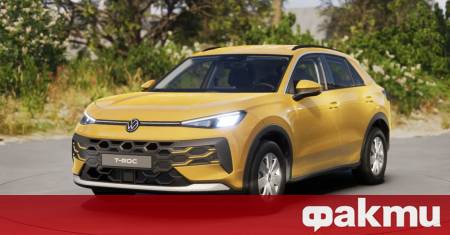 Volkswagen представи второто поколение на популярния си кросоувър T Roc това