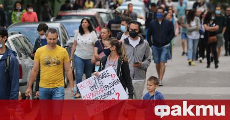 Гражданите на столичния квартал Манастирски ливади излязоха на протест срещу