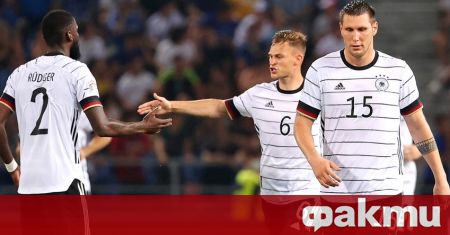 Националният отбор на Германия по футбол за мъже ще играе