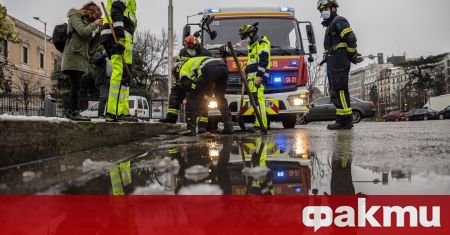 Силна експлозия разтърси центъра на испанската столица Мадрид в сряда