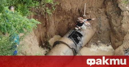 Авария на главен водопровод в Харманли остави града без вода