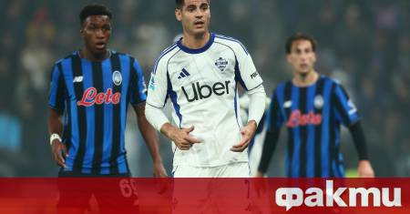 Испанският голмайстор Алваро Мората отново попадна под светлината на прожекторите