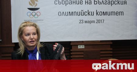 Председателят на Българския олимпийски комитет Стефка Костадинова и спортният министър